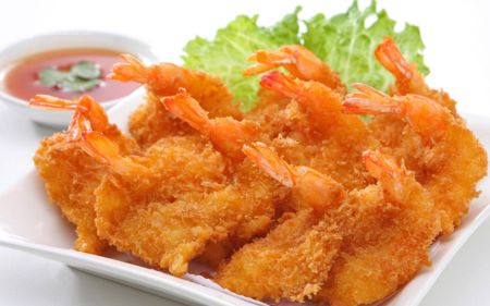 Mơ thấy tôm chiên