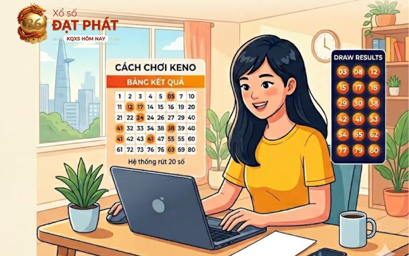 Hướng dẫn cách chơi Keno cho người mới